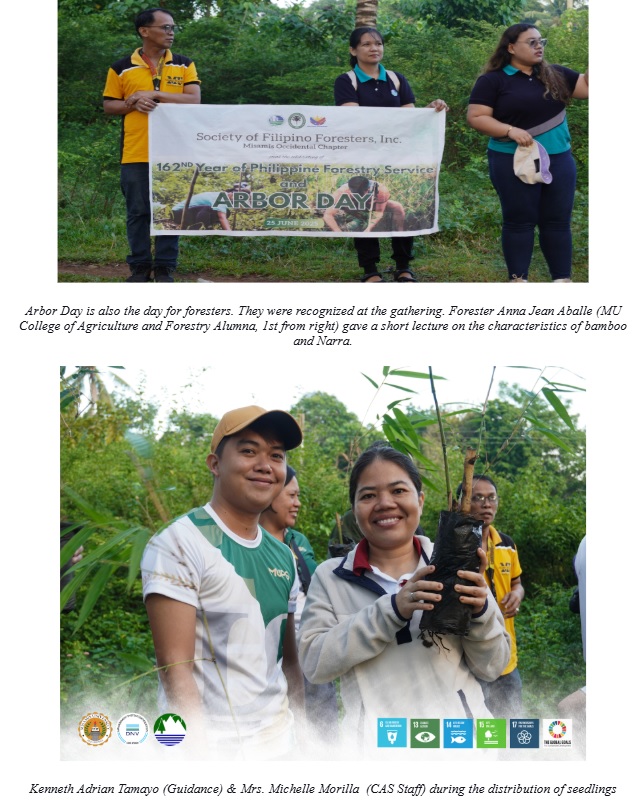 200 Seedlings Planted in Tudela to Mark Philippine Arbor Day 2025